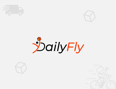 Logo Design - DailyFly ad advertisment branding design graphic design illustration logo productdesign ui vector