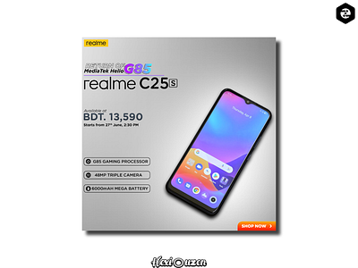 Social Media Banner - Realme C25s