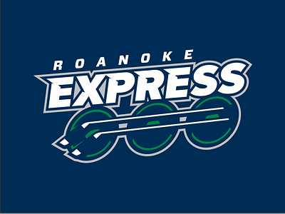 Roanoke Express 2015 fantasy hockey sports logo