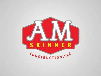 AM Skinner Logo WIP construction logo wip