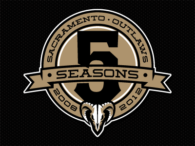Sacramento Outlaws 5th Anniversary anniversary basketball fantasy