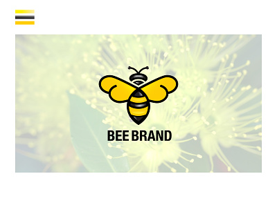 Bee Brand - Logo Design 3d animation bee brand logo bee design bee icon bee logo bee vector beebrand branding company logo graphic design icon icon logo illustration logo logo design logo folio motion graphics typography vector