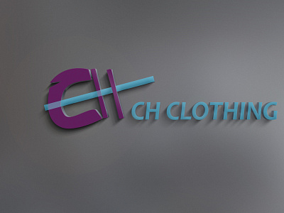 clothing selling company called CH brand style guide branding business design flyer graphic design logo