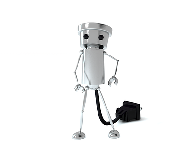 Chibi-Robo! 3d cinema 4d modeling nintendo rigging robot ちびロボ！