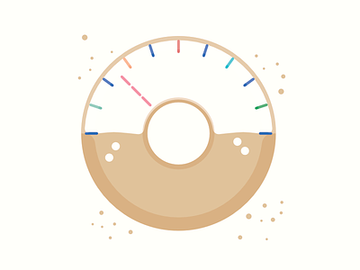 Doughnut Speedometer doughnut pastry speed