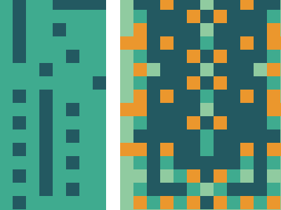 pixel drawings