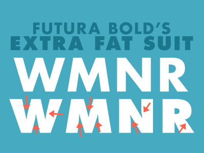 Futura Bold's Extra Fat Suit