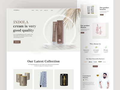 ECommerce Landing Page Design