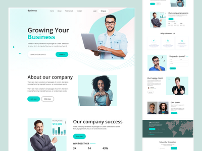 Digital Agency Landing Page