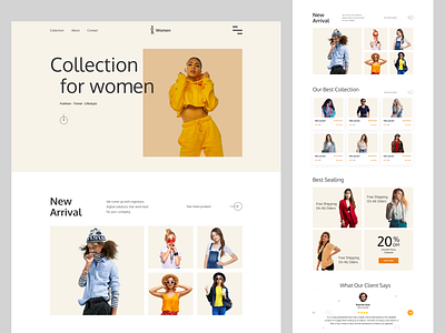 Ecommerce Landing Page Design 2021trend branding design digital ecommerce landing page design figma landing page design landing pages landingpage ui ui design ui trend ux ux design ux trend web design webdesign