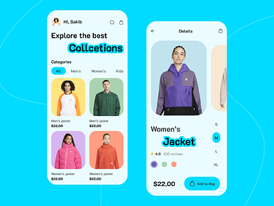 E-commerce jacket mobile /apps design android apps android design app screen apps design dribble top shot e commerce e commerce apps fashion apps iso iso design mobile apps mobile apps design mobile ui design mobile ux top shot ui ux