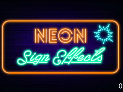 Neon Sign Effects