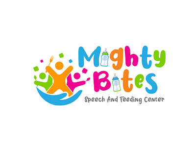 Mighty Bites branding design graphic design icon illustration logo typography vector
