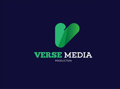 Verse Media branding design graphic design icon logo typography vector