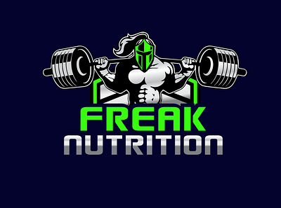 Freak Nutrition branding design graphic design icon illustration logo typography vector