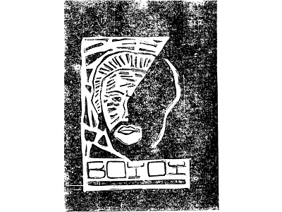 Linocut 1 linocut illustration