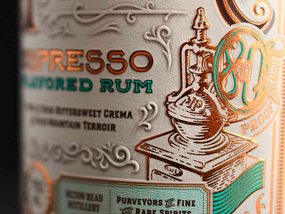 Mountain Peak detail shot illustration label design packaging