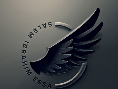 A beautiful wing logo for business