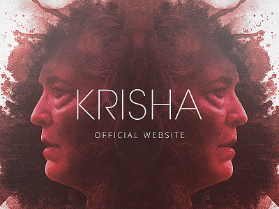 Krisha blood ink krisha movie splatter wine