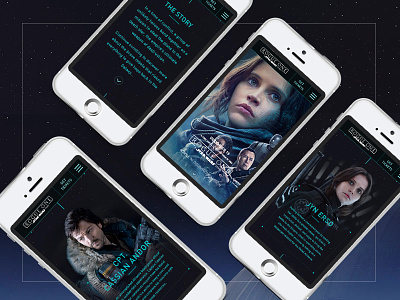 Rogue One: A Star Wars Story | Website Concept