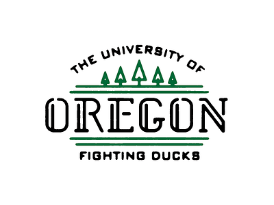 University of Oregon duck ducks fighting oregon puddles shirt tee trees university