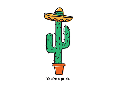 Cactus cactus desert prick sombrero