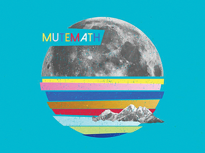 Mutemath band colors moon mountain music mutemath stripes