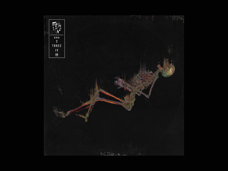 "Five" five vinyl falling ep band glitch skeleton art album