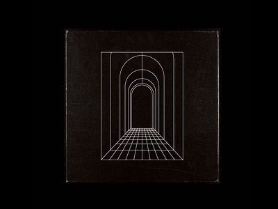 Into the void album band ep hallway linework music tunnel void