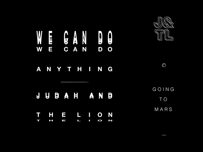 Judah & The Lion long sleeve merch tour mars lion judah