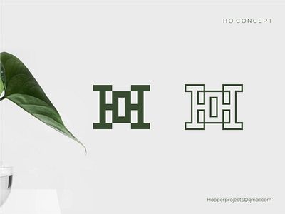 HO Concept brand branding design graphic design logo logo maker monogram logo motion graphics ui
