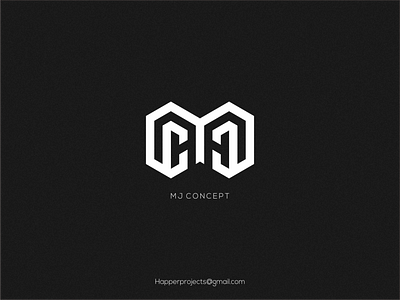 MJ Concept brand branding design graphic design illustration logo logo maker monogram logo motion graphics ui