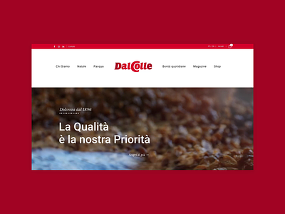Dal Colle design graphic design ui ux web web site
