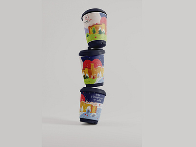 VlasCup coffee cup package design by Karazin University