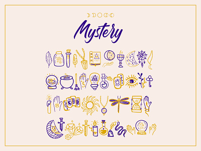 Mystery doodle elements