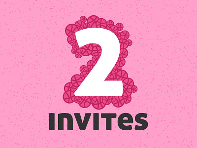 Dribbble Invite X2