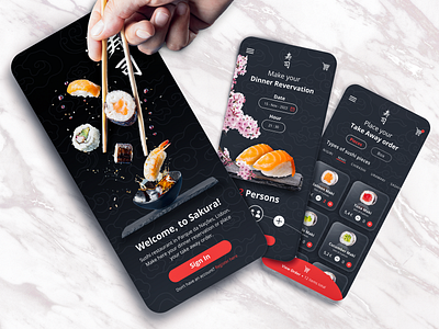 Sushi App Concept