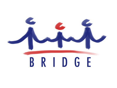 Bridge Logo illustration logo typography
