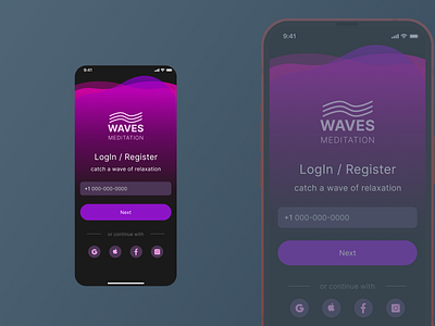 Login/Register screen app dailyui design figma login mobileapp register screen ui ux