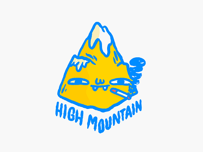 High Mountain character illustration ipad pro ipadpro procreate procreate art procreateapp