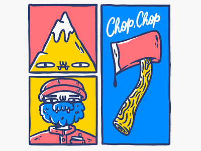 chop chop! character design illustration ipad pro ipadpro procreate procreate art procreateapp