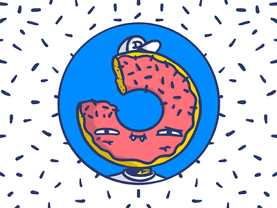 A Donut Portrait character character concept character creation character design illustration ipad pro ipadpro procreate procreate art procreateapp