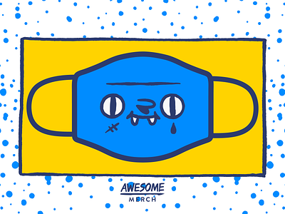 Design For Good Mask Challenge a challege for good awesome merch dibbble dribbble invite face mask challenge facemask good rebound