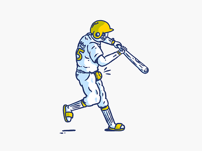 Sports on flip flops - Baseball baseball character character concept flipflops illustration ipad pro ipadpro procreate procreate art procreateapp sports