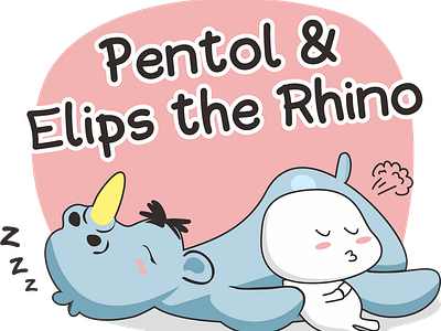 Pentol & Elips the Rhino, character