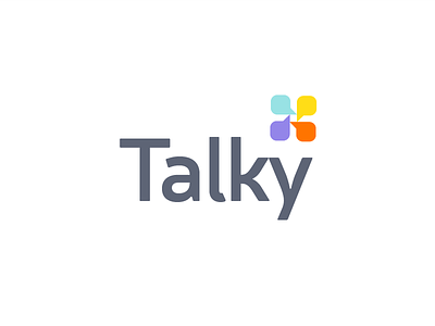 Talky logo | unused concept app brand branding logo logodesign messaging talk unused