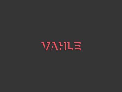 Vahle clean logo reductive simple skate