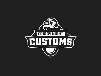 Friday Night Customs battlegrounds clean design helmet illustration mlg pc pubg vector