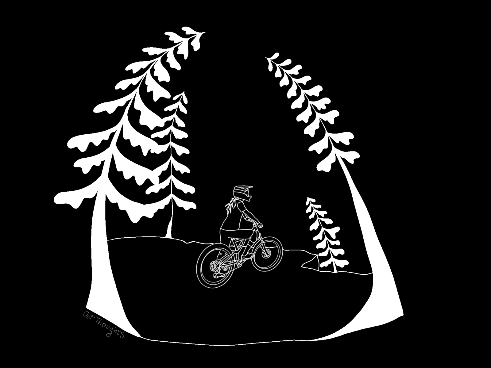 Ride like a girl by Gabrielle StArnaud on Dribbble