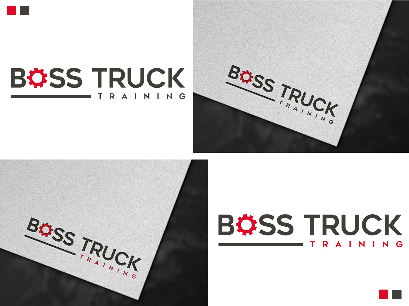 Word Mark Logo Design for a Training School by Farago on Dribbble